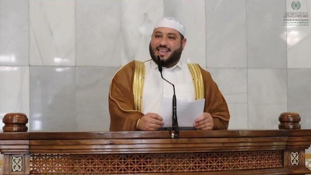 Adil Mohamed Hachmi, responsable de relaciones públicas de la Liga del mundo islámico en España.