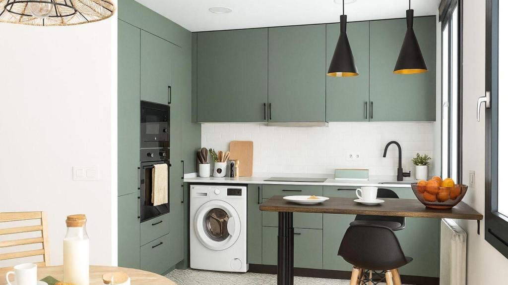 La cocina reformada.