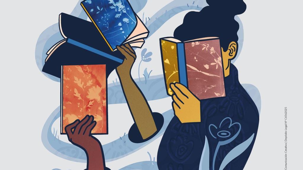 Cartel de la edición 2025 de la Feira do Libro en A Coruña