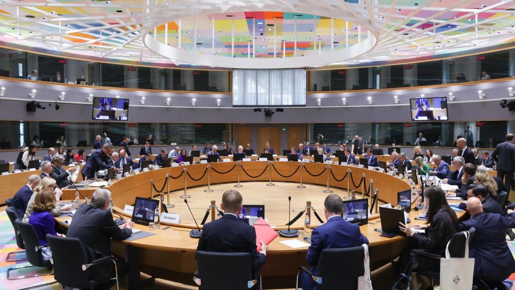 Los ministros de Asuntos Europeos de los 27, durante su reunión de este viernes en Bruselas