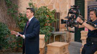 Imagen del rodaje de 'Sueños de libertad'.