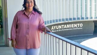 La concejala de Mayores, Mari Cruz Gacho