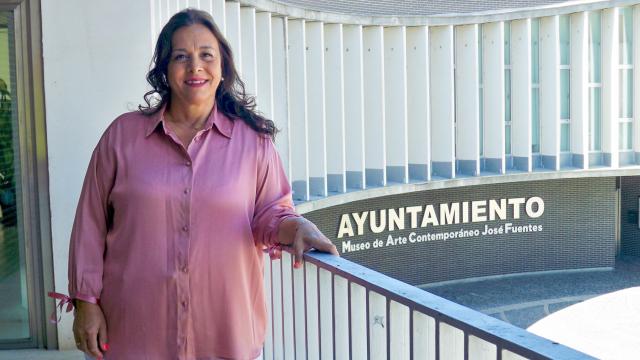 La concejala de Mayores, Mari Cruz Gacho