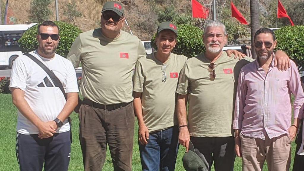 Reunión del comité el pasado sábado en Castillejos.