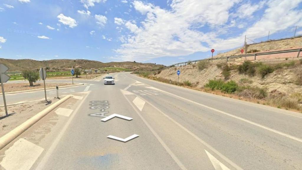 Zona en la que ha ocurrido el accidente.