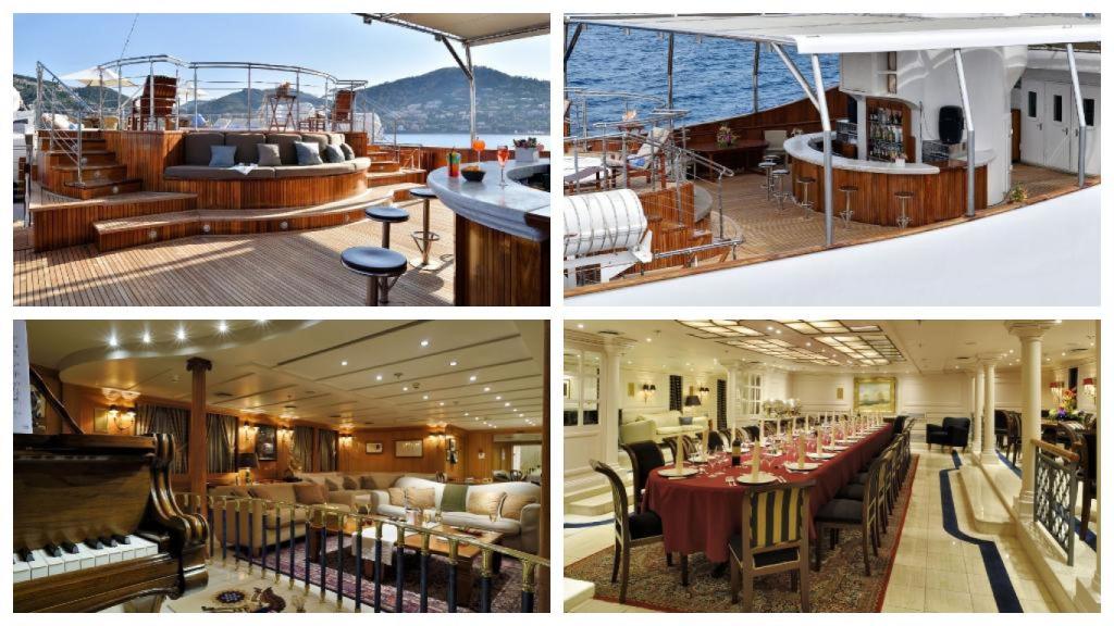 Diferentes espacios del Christina O.