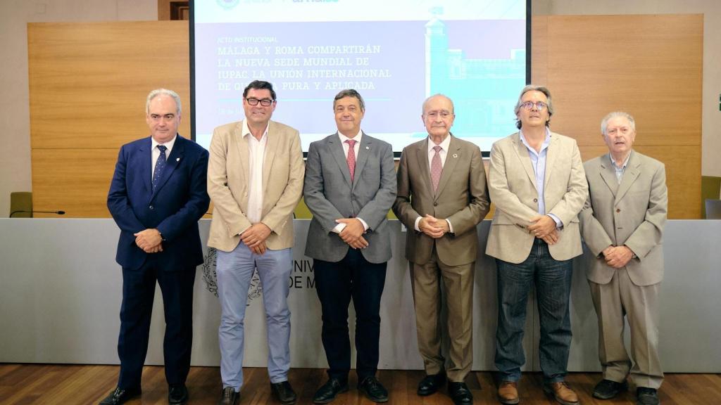 Presentación de la nueva sede de IUPAC en Málaga.