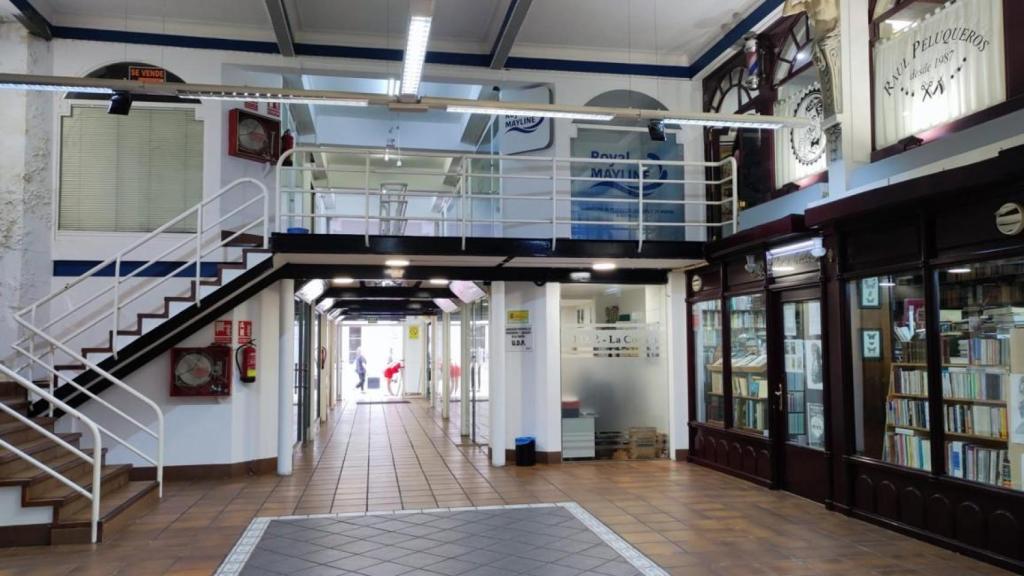 Interior de Centro Real, en el espacio donde estaba el Gran Café Antiguo.