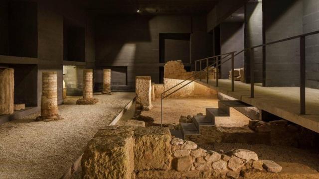 Imagen de la Cripta del Patio de Banderas en el Real Alcazar