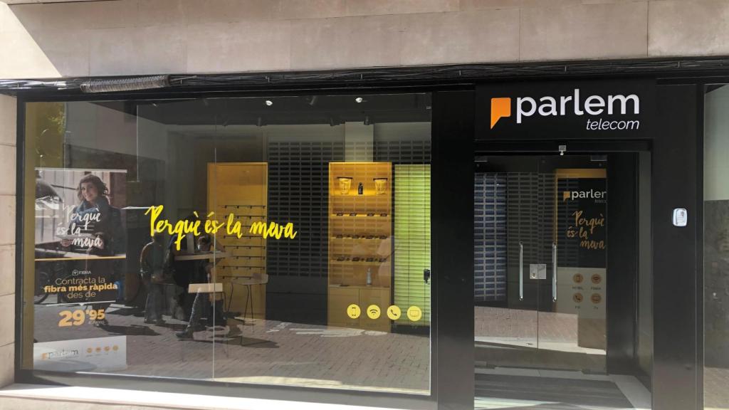 Tienda de Parlem Telecom en Terrassa (Barcelona).