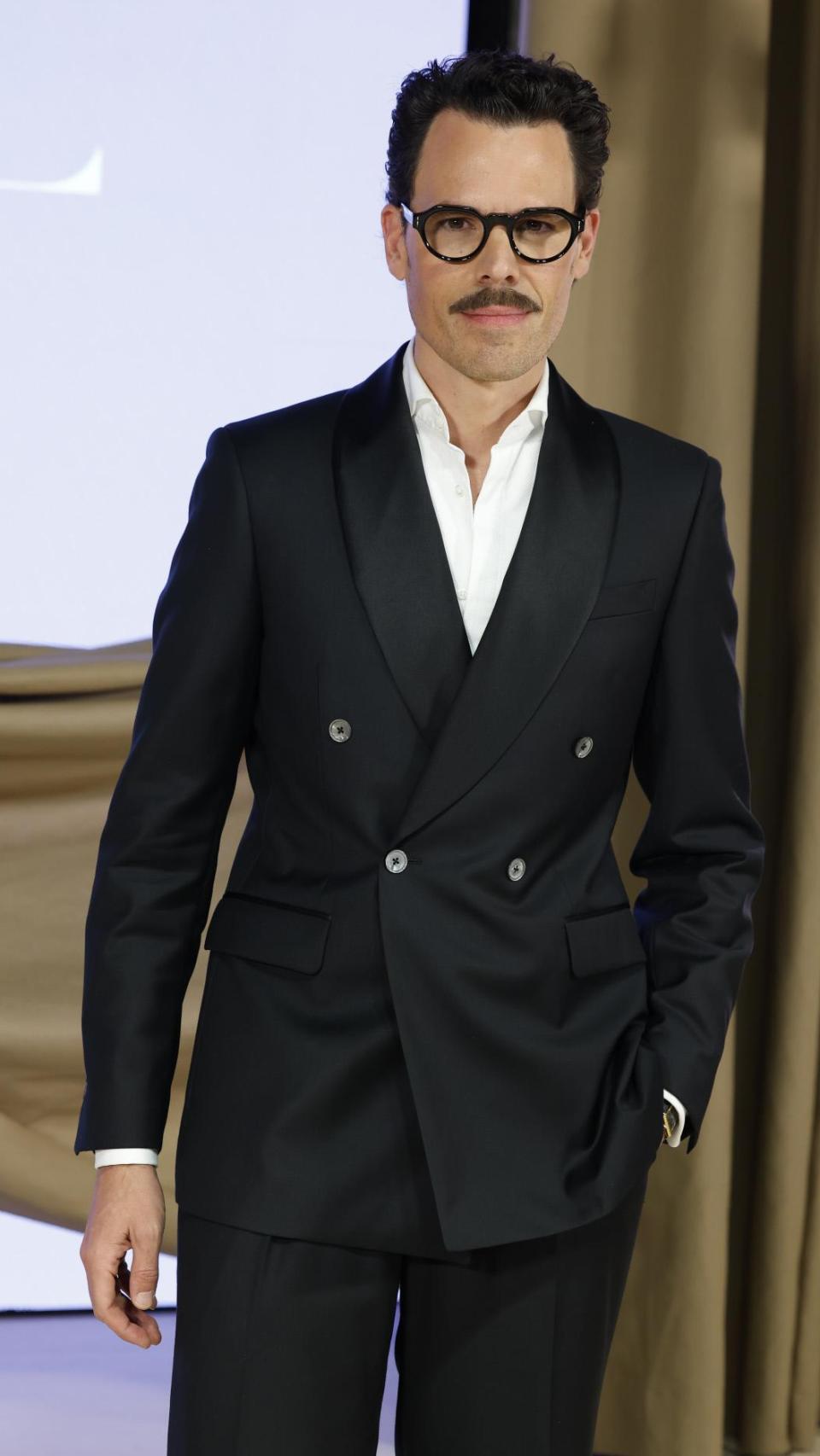 Juan Avellaneda en un acto público.