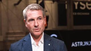 El CEO Andy Byron, durante una entrevista en su empresa, Astronomer.
