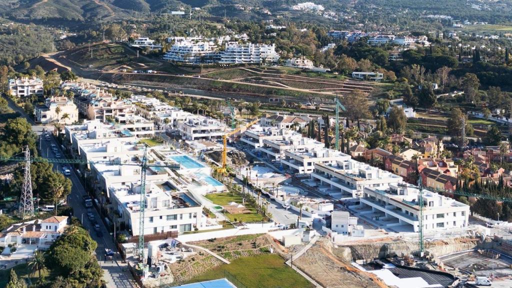 Imagen de archivo de una de las grandes promociones de Sierra Blanca en Marbella.