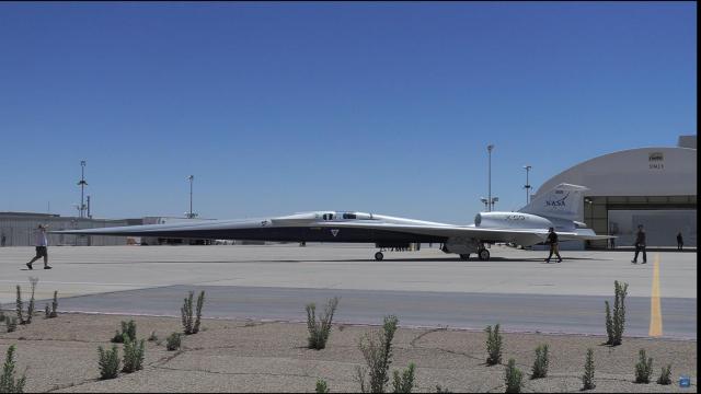 X-59 de la NASA.