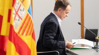 Roberto Bermúdez de Castro, este viernes, en el Pignatelli.