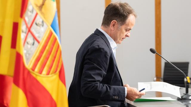 Roberto Bermúdez de Castro, este viernes, en el Pignatelli.