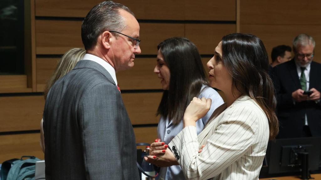 El secretario de Estado alemán para la UE, Günther Krichbaum, durante el anterior Consejo de Asuntos Generales de junio