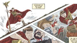 Una de las viñetas del cómic 'Yo, Julio César', de Alfred de Montesquiou y Névil. Foto: Reservoir Books