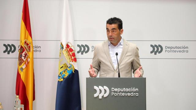 El presidente de la Diputación de Pontevedra, Luis López.