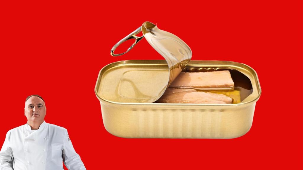 El chef José Andrés en un montaje de Cocinillas