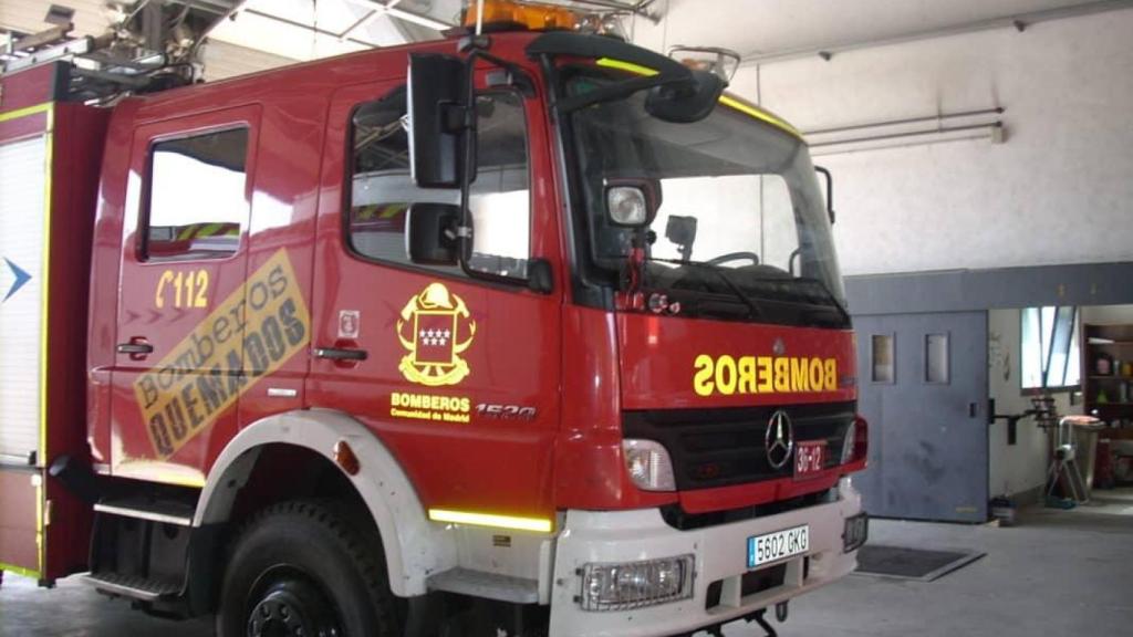 En 2018 rotularon algunos camiones de bomberos de Getafe (y Parla) con rótulos en protesta por las condiciones.