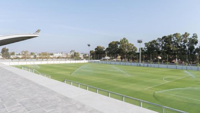 Estadio principal de la Ciudad Deportiva Fundación MCF