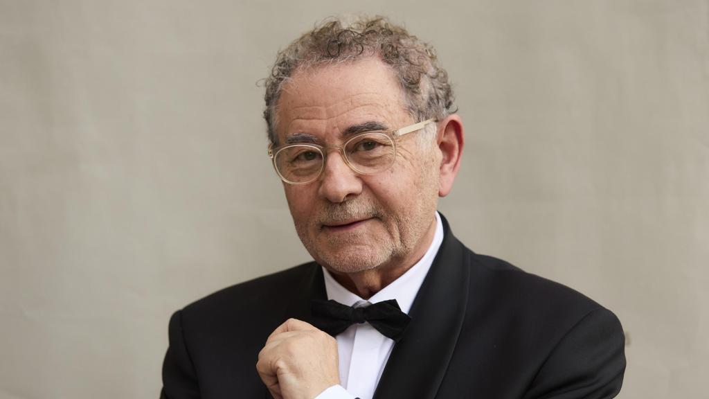 Roberto Verino posando el día de la gala.