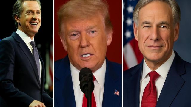 Gavin Newsom mantiene una constante disputa con Donald Trump.