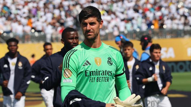 Courtois, con el Real Madrid en el Mundial de Clubes