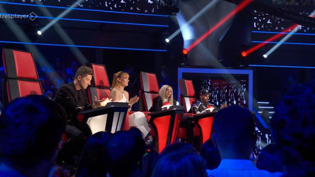 Los cuatro coaches de 'La Voz Kids'.