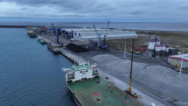 El puerto exterior de A Coruña