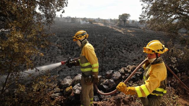 El fuego en Castillejo de Martín Viejo