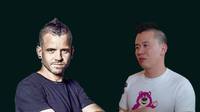 Dabiz Muñoz y Jiale Pan en un montaje de El Español