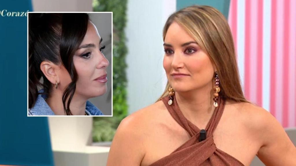 Anabel Pantoja en una imagen de archivo y Alba Carrillo en 'D Corazón'.