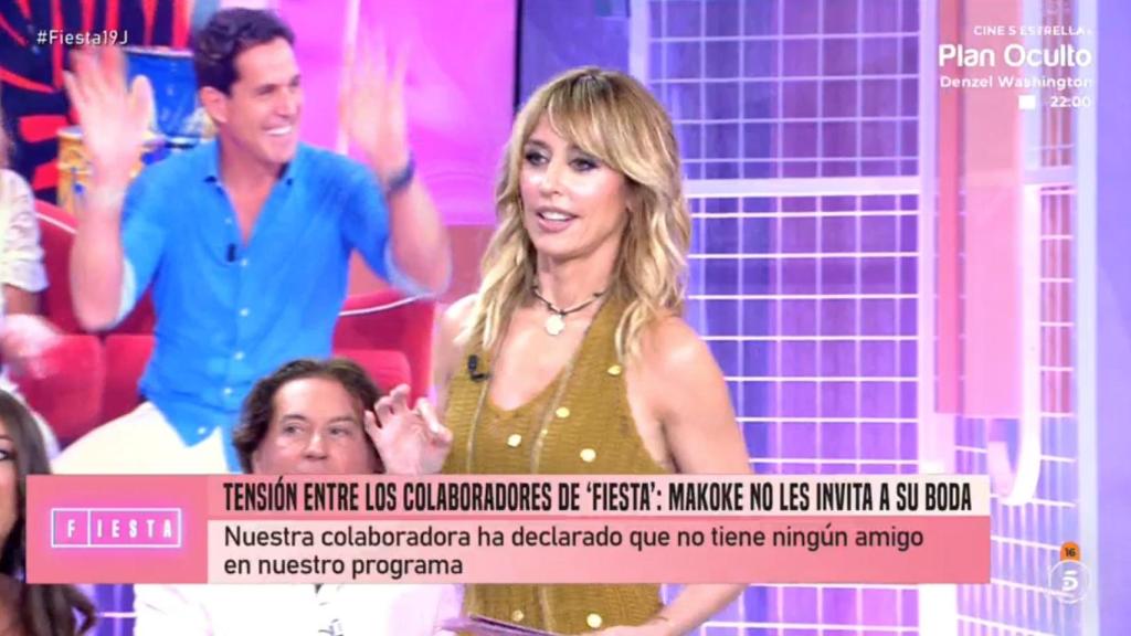 Emma García en 'Fiesta'.
