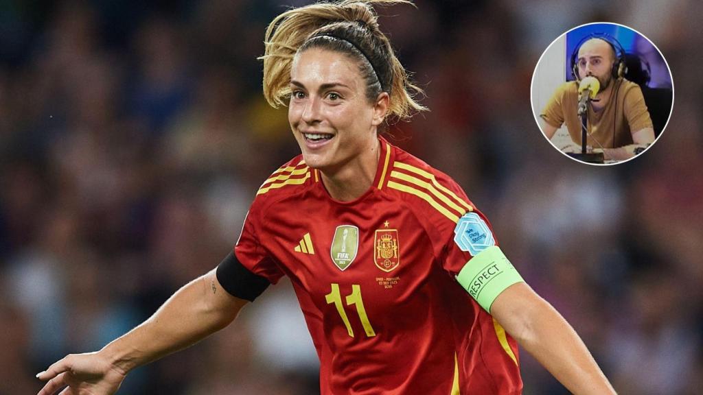 Alexia Putellas y Fermín Suárez.