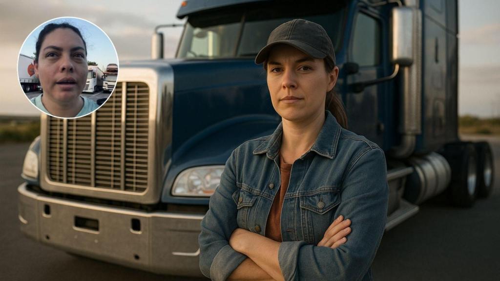 Imagen de archivo de una camionera.