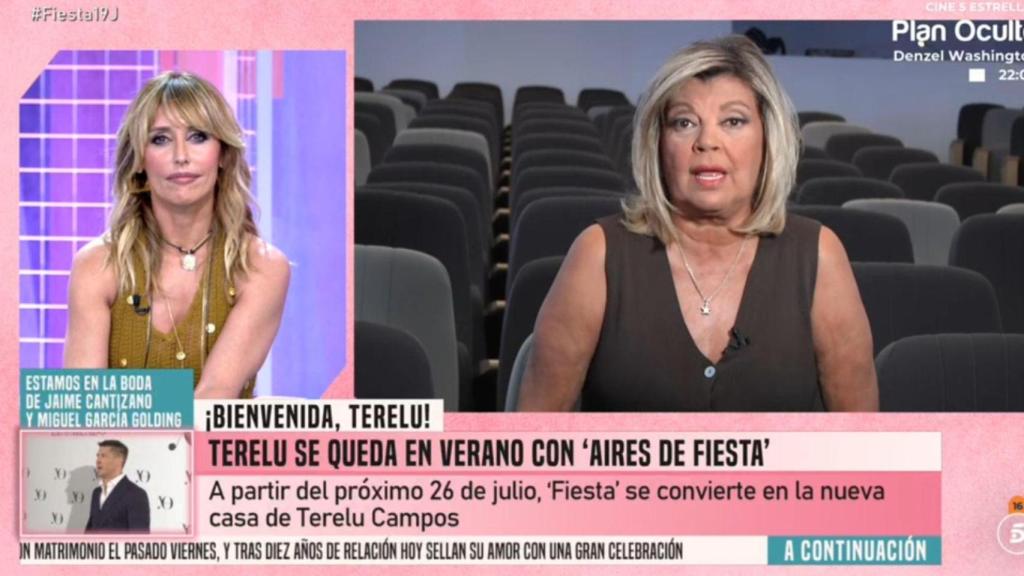 Emma García y Terelu Campos.