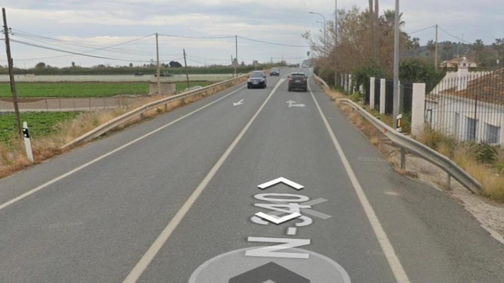 Lugar donde ha ocurrido el accidente mortal.