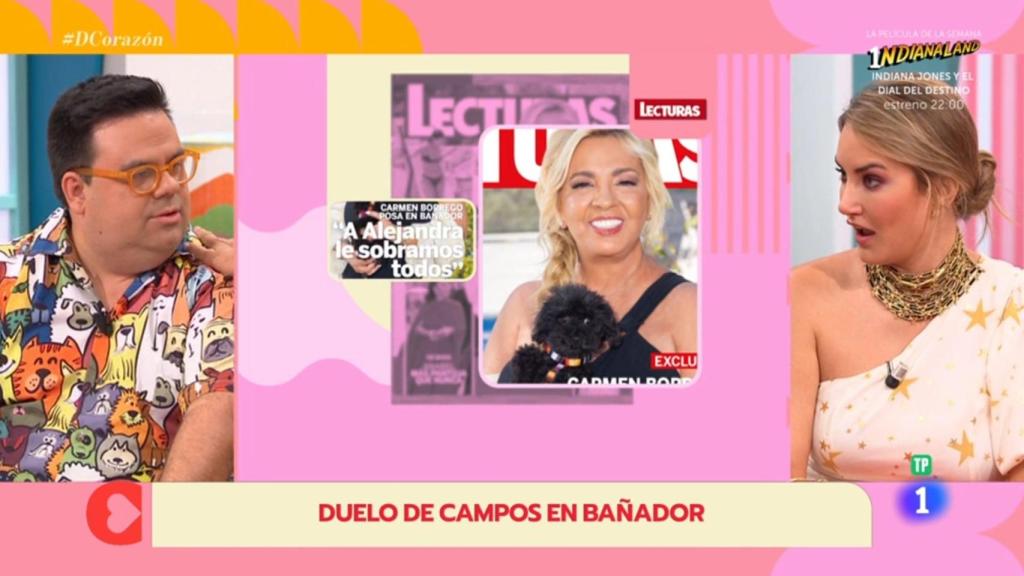 Alberto Guzmán y Alba Carrillo en 'D Corazón'.