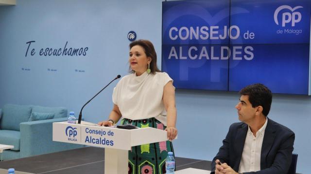 La presidenta del Consejo de Alcaldes del PP de Málaga y alcaldesa de Torremolinos, Margarita del Cid.
