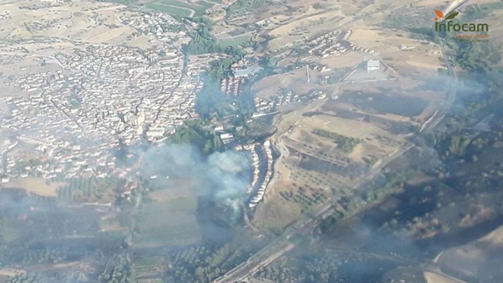 Baja a situación operativa nivel 1 el incendio en La Torre de Esteban Hambrán (Toledo) por evolución favorable.