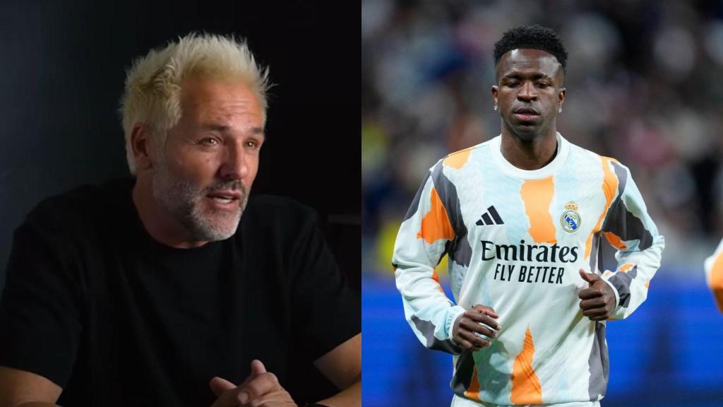 Santi Cañizares y Vinicius.