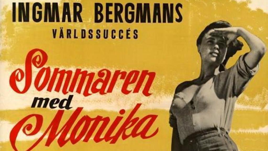 Cartel de la película 'Sommaren Med Monika' del ciclo de películas de culto Cineterraza