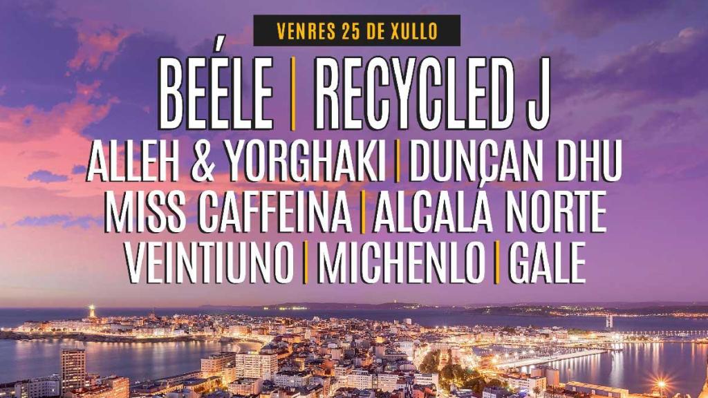 Cartel de la edición 2025 del Morriña Fest