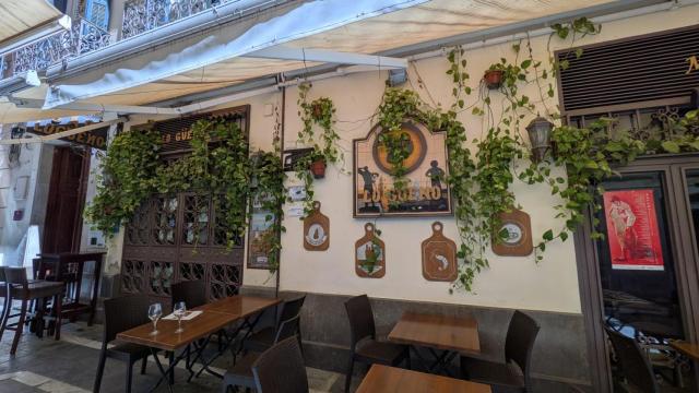 Mesón 'Lo Güeno en Málaga.