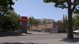 Nueva entrada a Milla Canal desde Bravo Murillo.