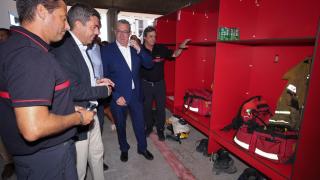 Las nuevas instalaciones de los bomberos de Alicante en San Vicente.