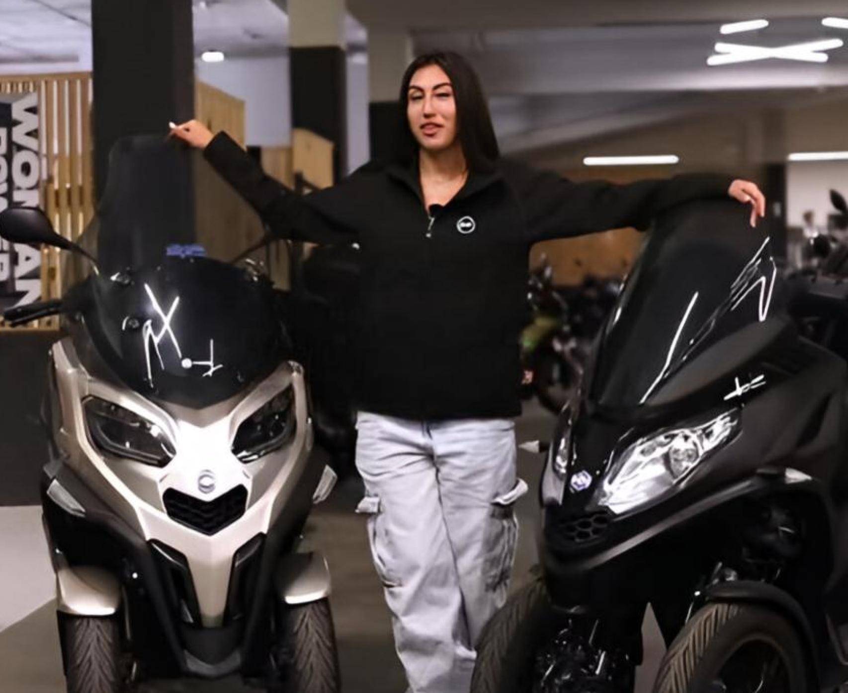 Imagen de la entendida y los dos modelos desde las redes