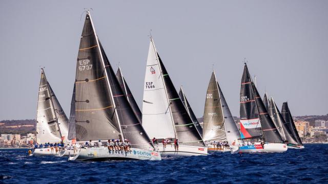 La flota de ORC 3 durante la pasada edición